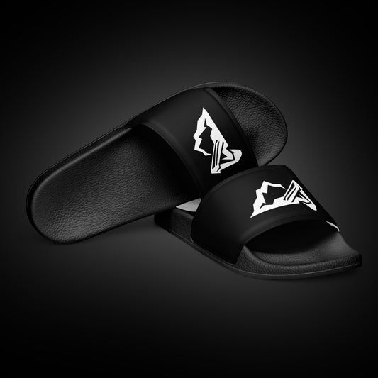 I Me Mountain - Men's Slides - B&W