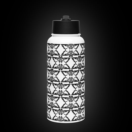 I Me Mountain Patterned Water Bottle