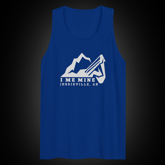 I Me Mountain - Tank Top - Mens (light grey)