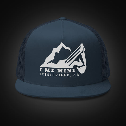 I Me Mountain - Trucker Hat - Dark FB