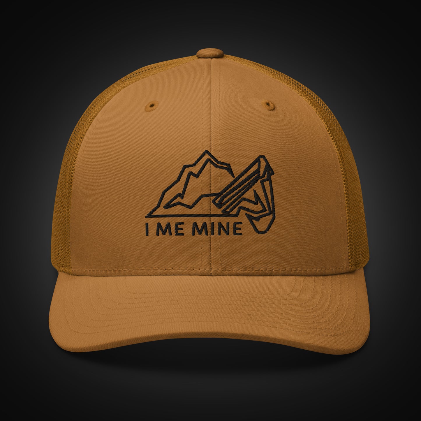 I Me Mountain - Trucker Hat - EM Outline