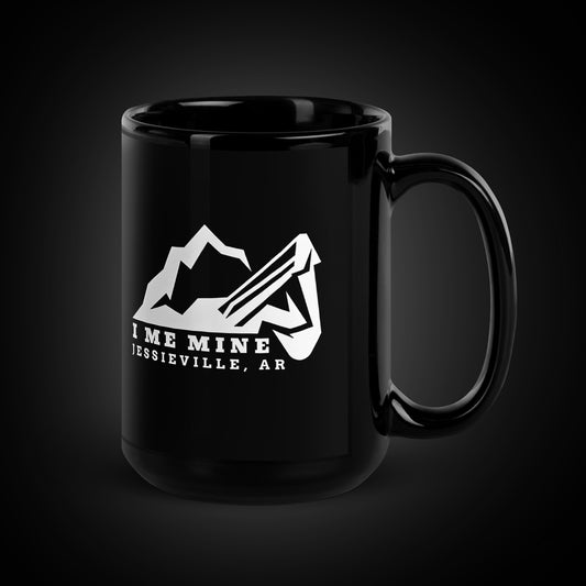 I Me Mountain - Mug - White Logo - Black