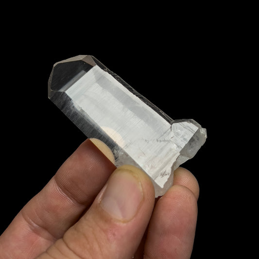 Quartz var. Japan-Law Twin with Inclusions