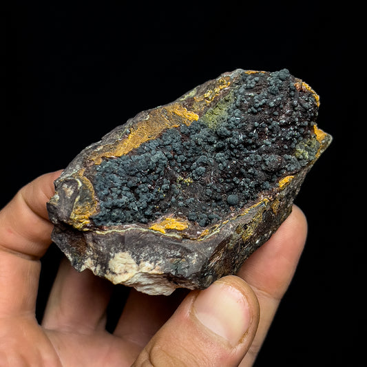 Dufrenite with Beraunite