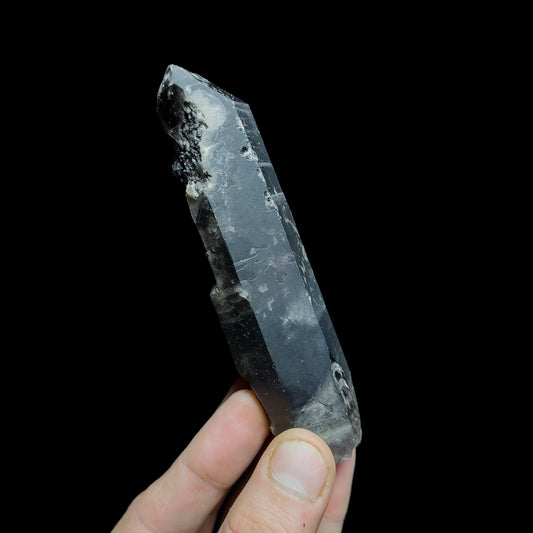 Smoky Quartz with Brookite