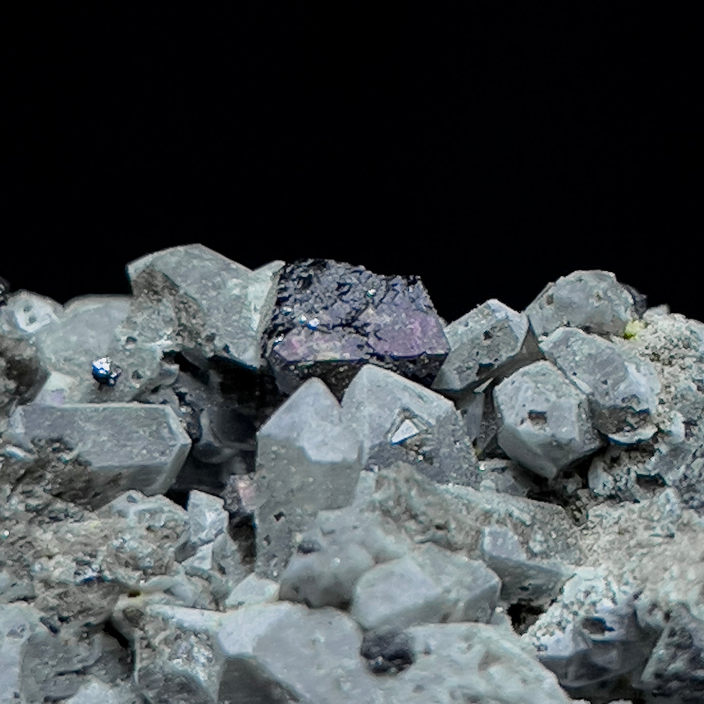 Brookite on Smoky Quartz