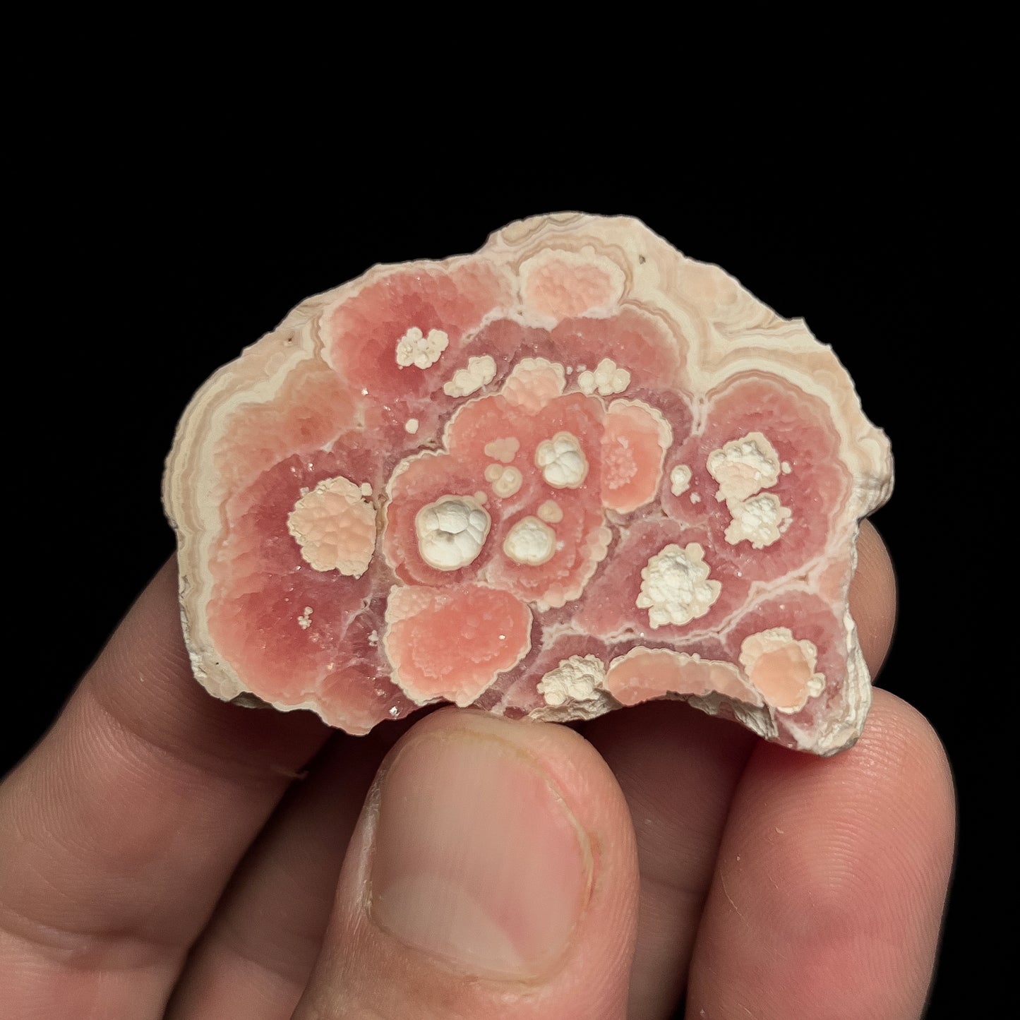 Rhodochrosite (polished)