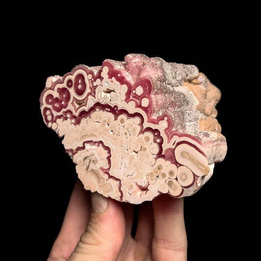 Rhodochrosite (polished)
