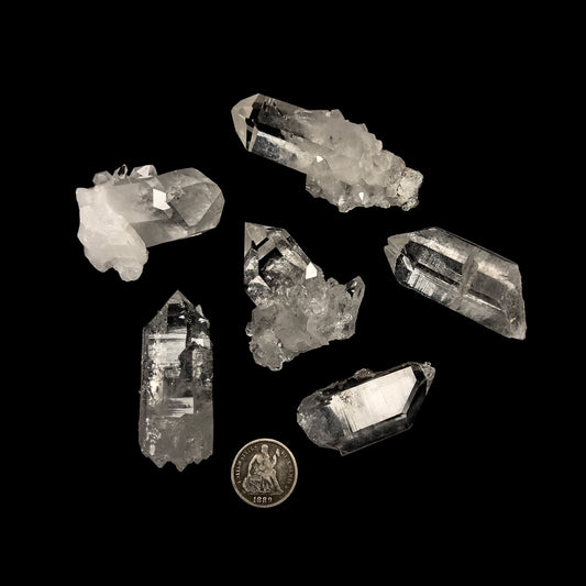 Quartz Crystal Parcel (6 pcs)