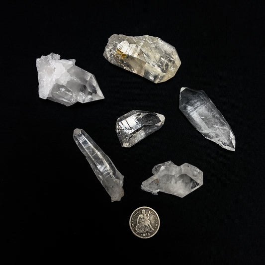 Quartz Crystal Parcel (6 pcs)