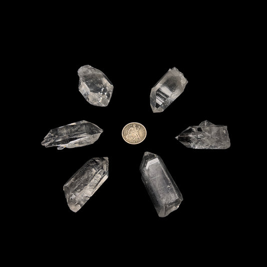 Quartz Crystal Parcel (6 pcs)