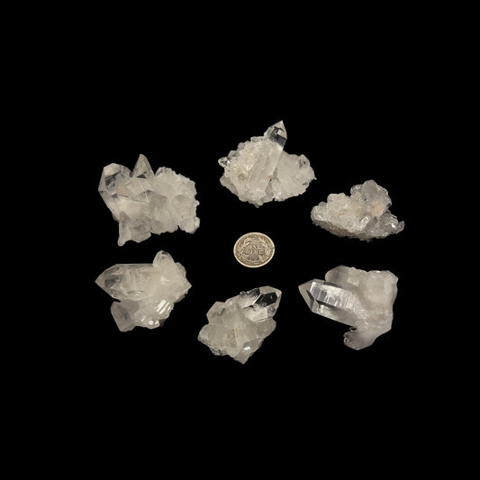 Quartz Cluster Parcel (6 pcs)