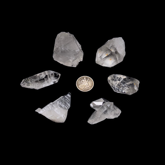 Quartz Crystal Parcel (6 pcs)
