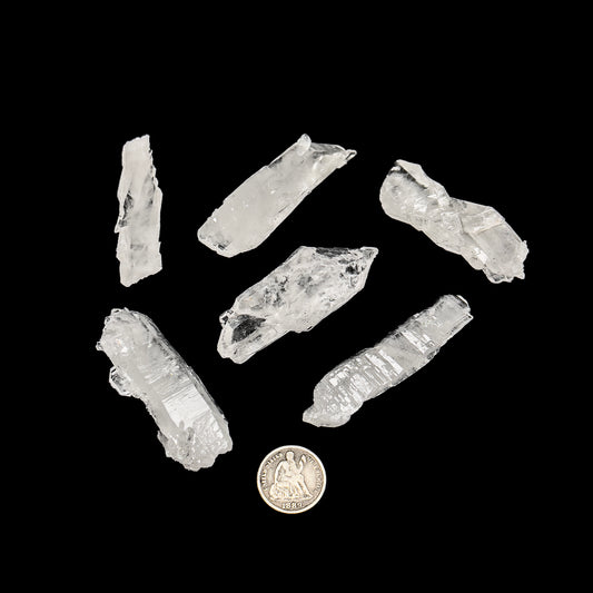 Quartz Crystal Parcel (6 pcs)