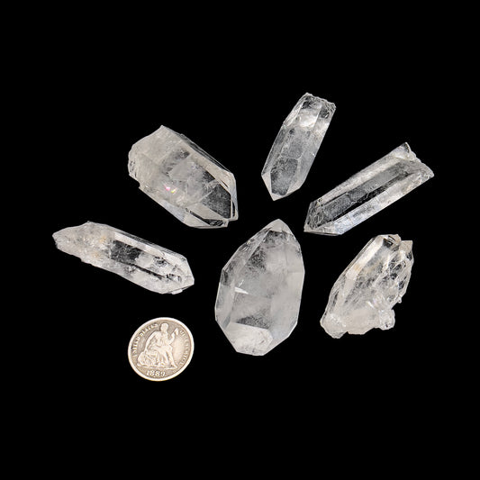 Quartz Crystal Parcel (6 pcs)