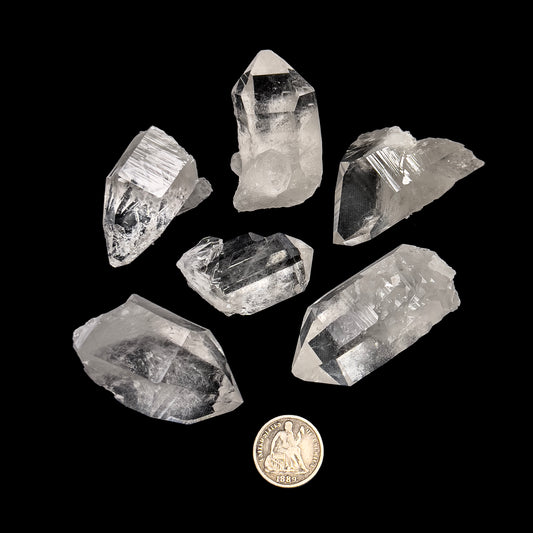 Quartz Crystal Parcel (6 pcs)