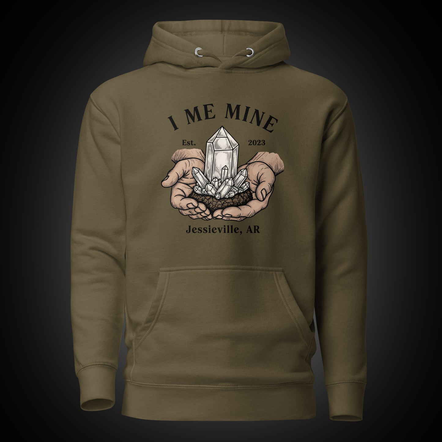 Crystal Hands Premium Hoodie