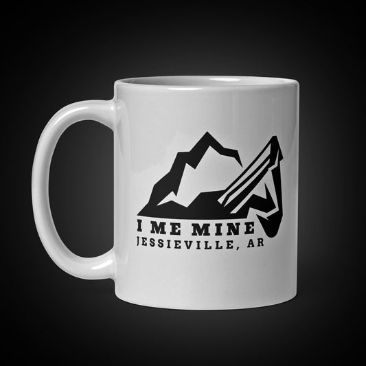 I Me Mountain - Mug - Black Logo - White