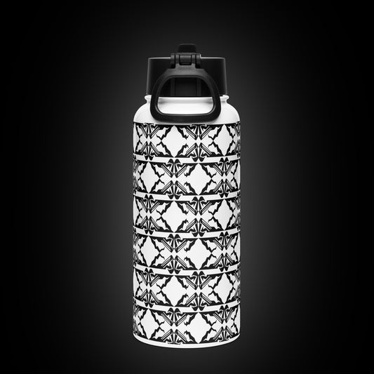 I Me Mountain Patterned Water Bottle
