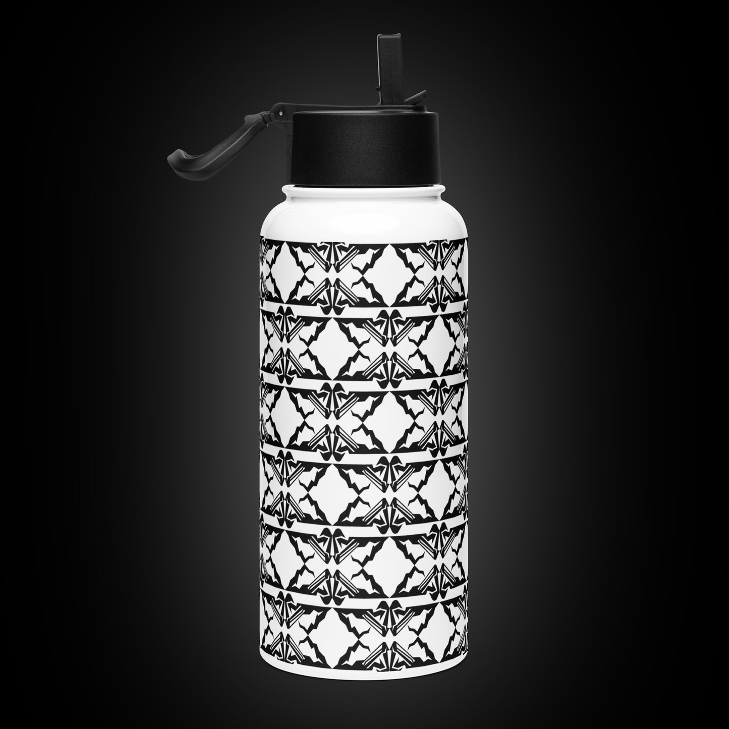 I Me Mountain Patterned Water Bottle