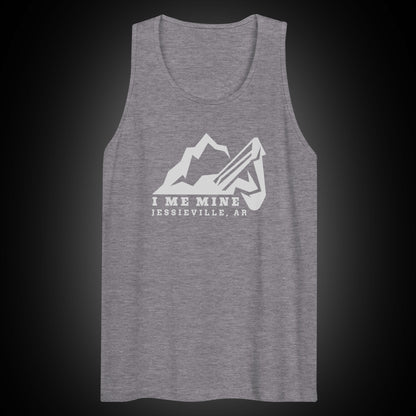 I Me Mountain - Tank Top - Mens (light grey)