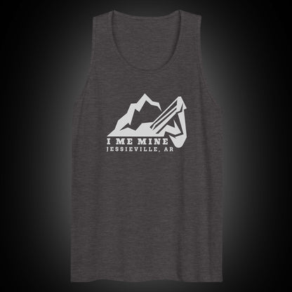 I Me Mountain - Tank Top - Mens (light grey)