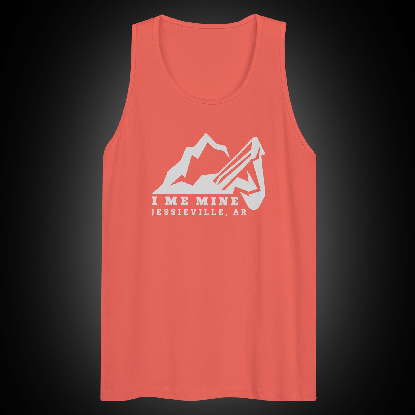 I Me Mountain - Tank Top - Mens (light grey)