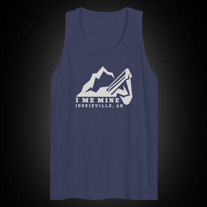I Me Mountain - Tank Top - Mens (light grey)