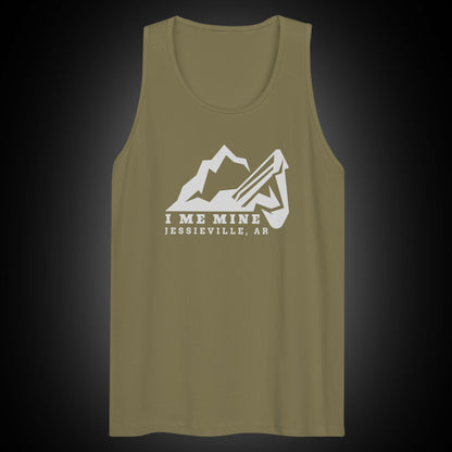 I Me Mountain - Tank Top - Mens (light grey)