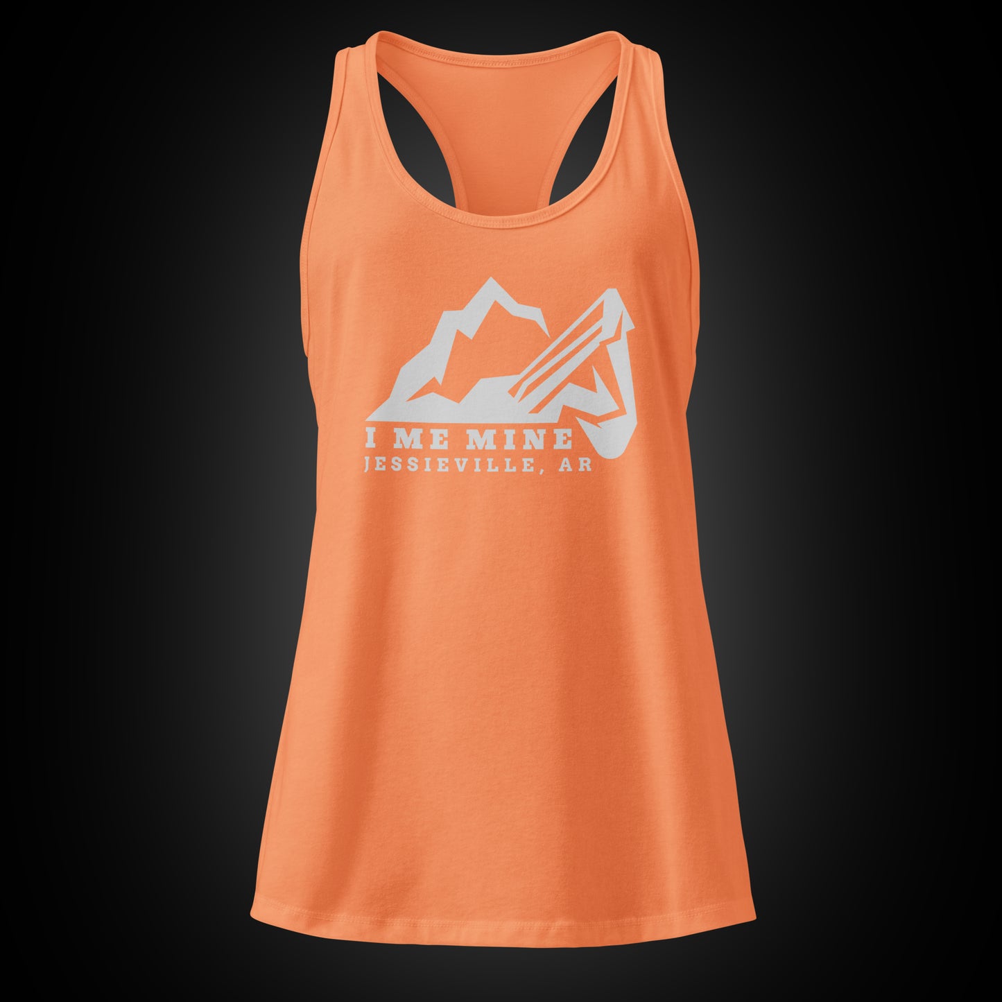 I Me Mountain - Tank Top - Womens (grey logo)