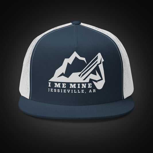 I Me Mountain - Trucker Hat - Dark FB