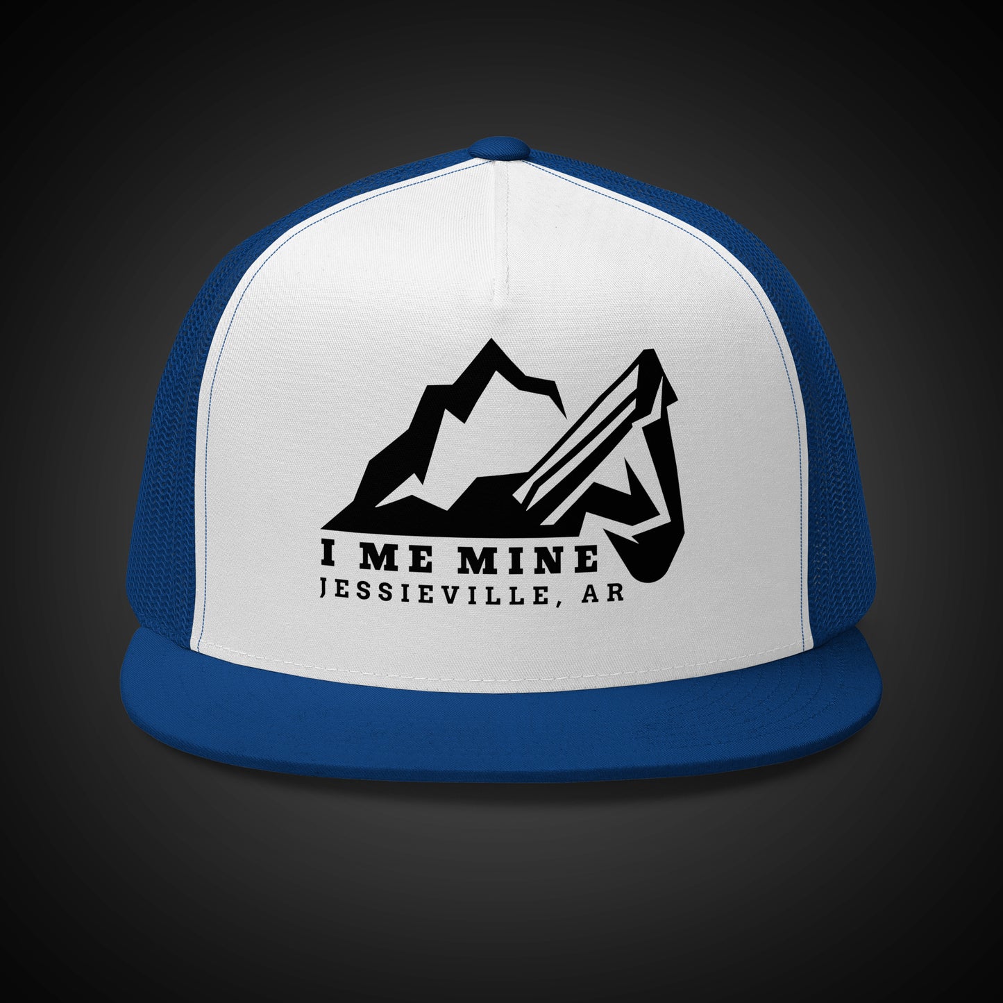 I Me Mountain - Trucker Hat - Light FB