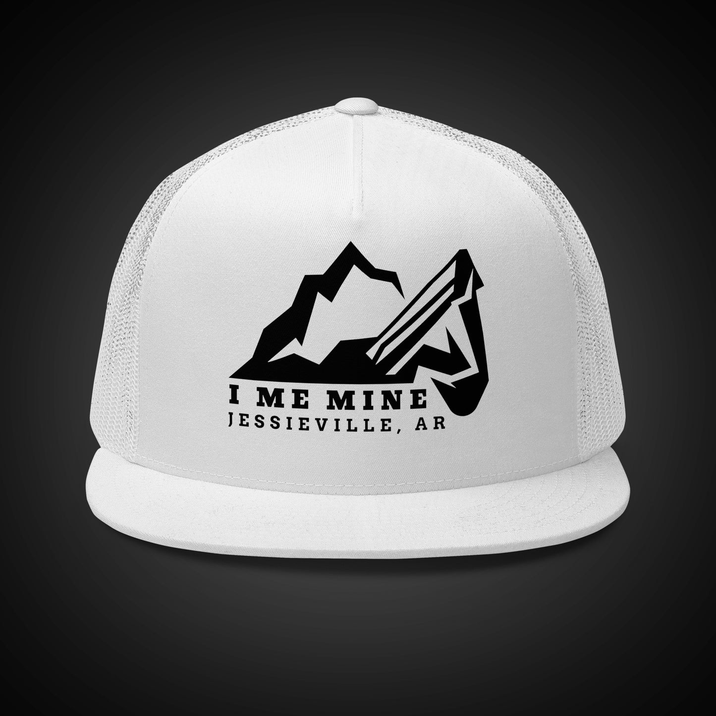 I Me Mountain - Trucker Hat - Light FB