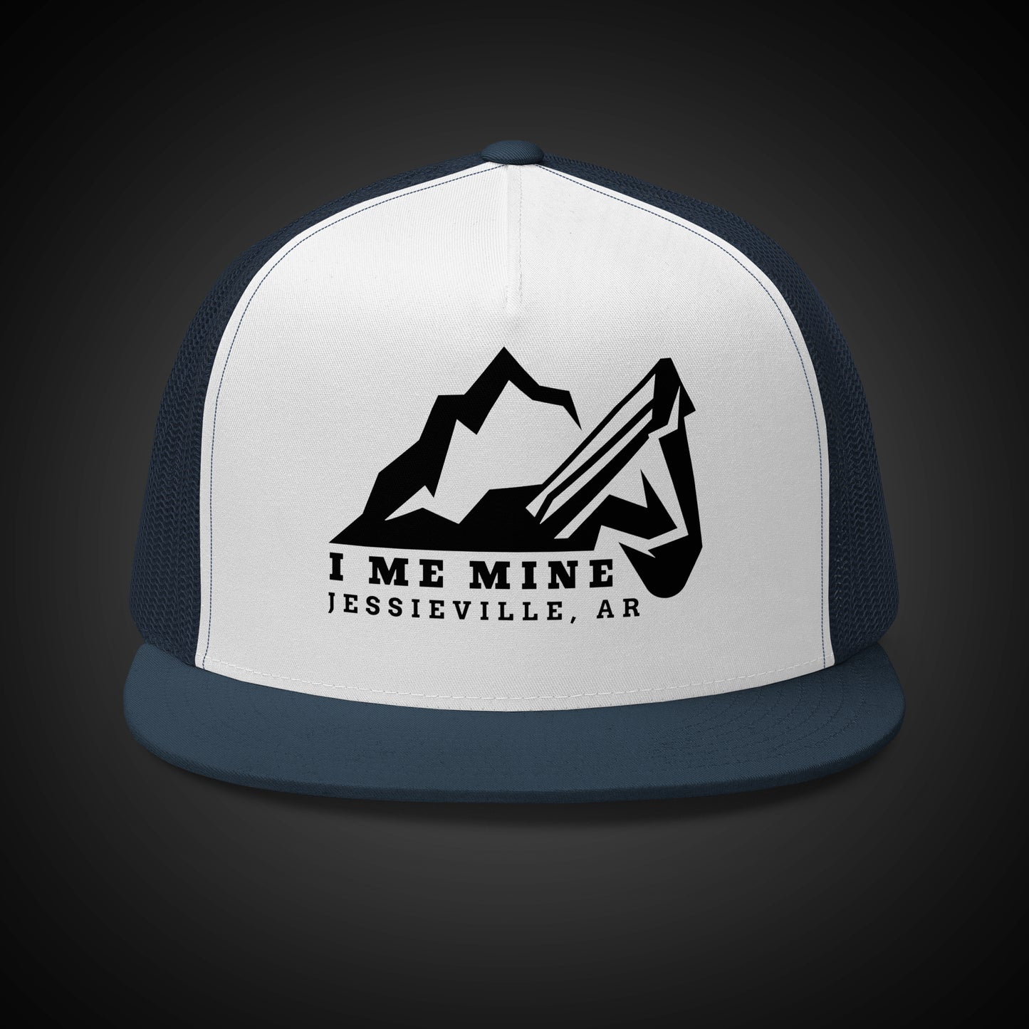 I Me Mountain - Trucker Hat - Light FB