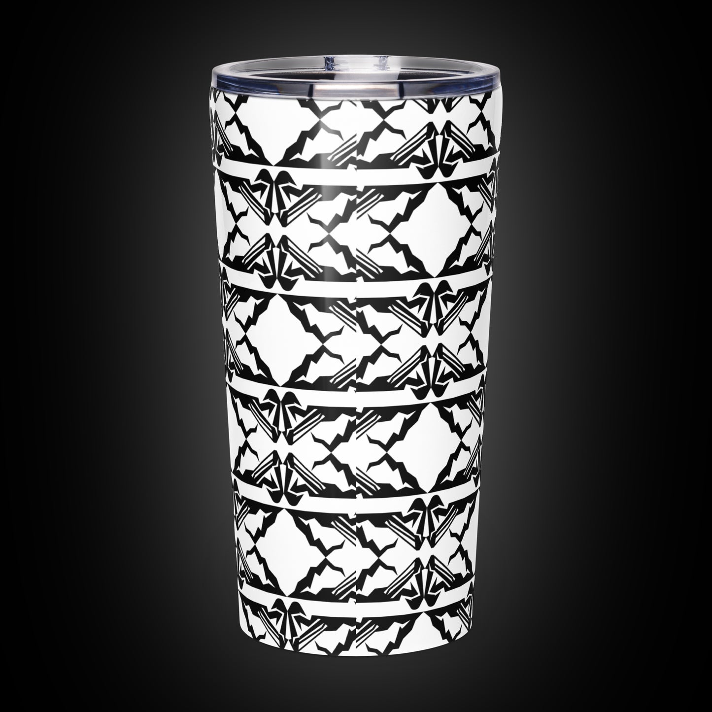 I Me Mountain Patterned Tumbler
