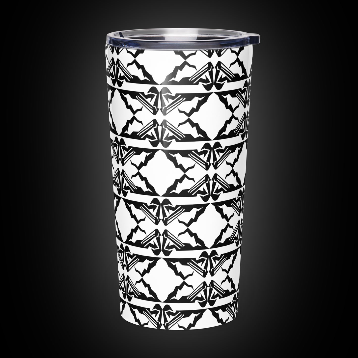 I Me Mountain Patterned Tumbler