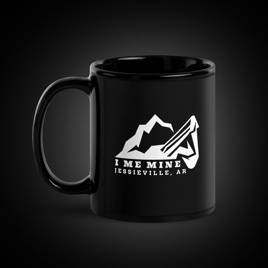 I Me Mountain - Mug - White Logo - Black
