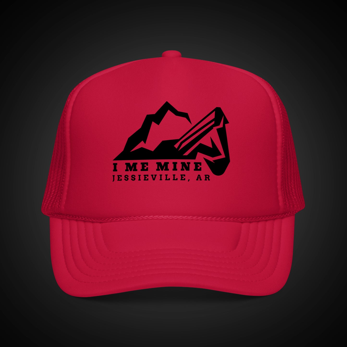I Me Mountain - Trucker Hat - Light CB