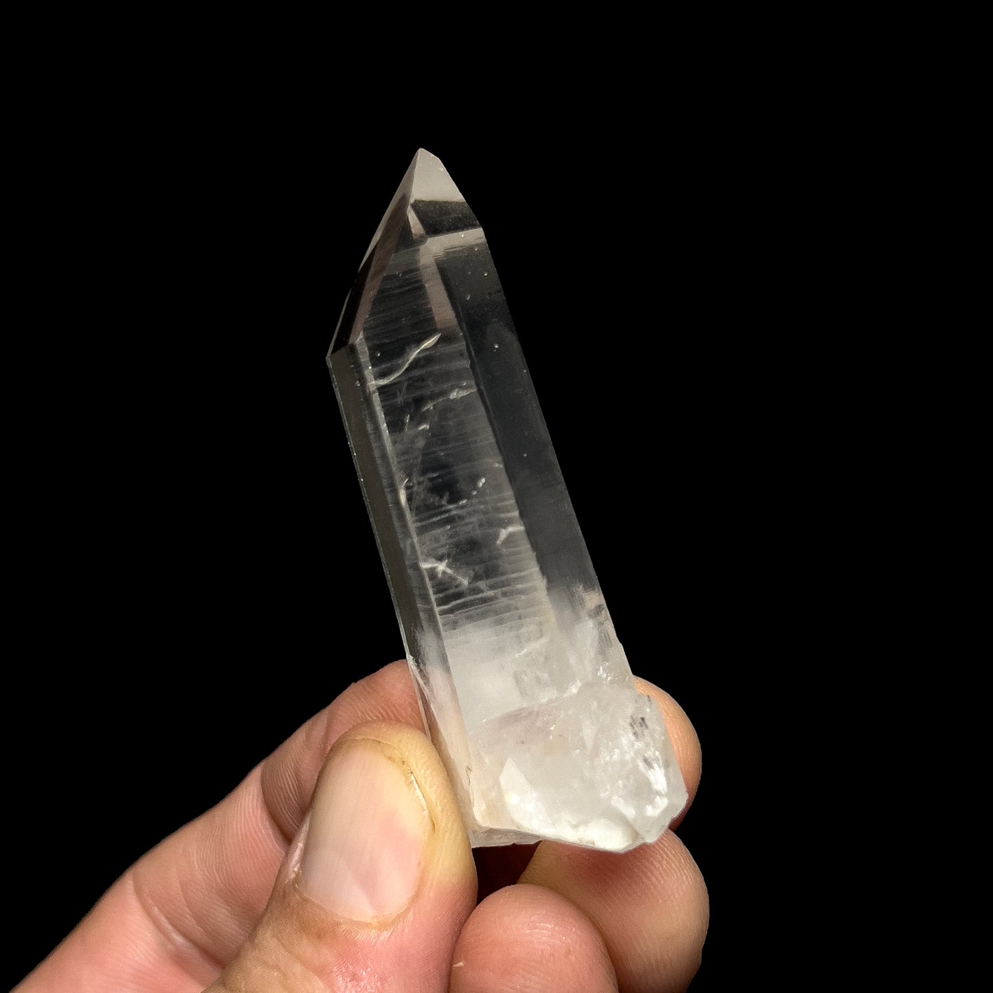 Quartz var. Japan-Law Twin with Inclusions