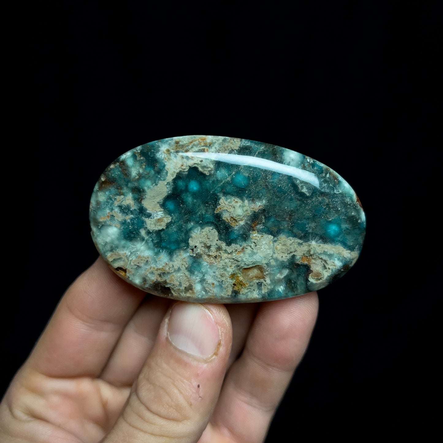 Wavellite (cabochon)
