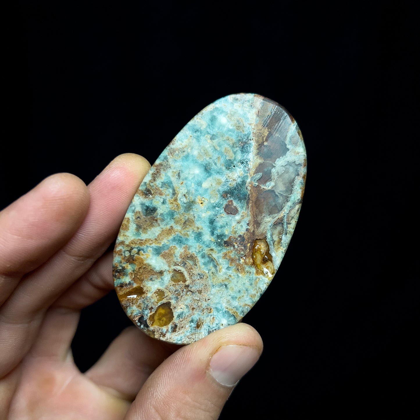 Wavellite (cabochon)
