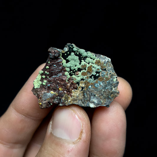 Kidwellite with Beraunite
