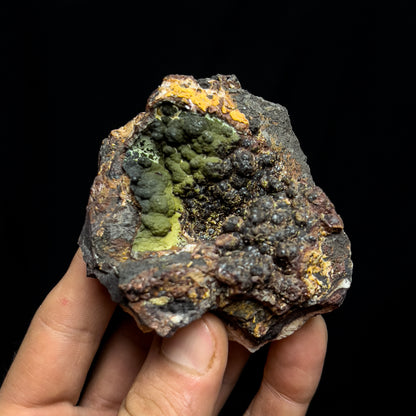 Kidwellite with Beraunite