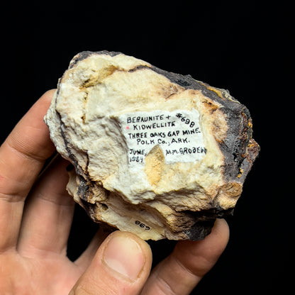 Kidwellite with Beraunite