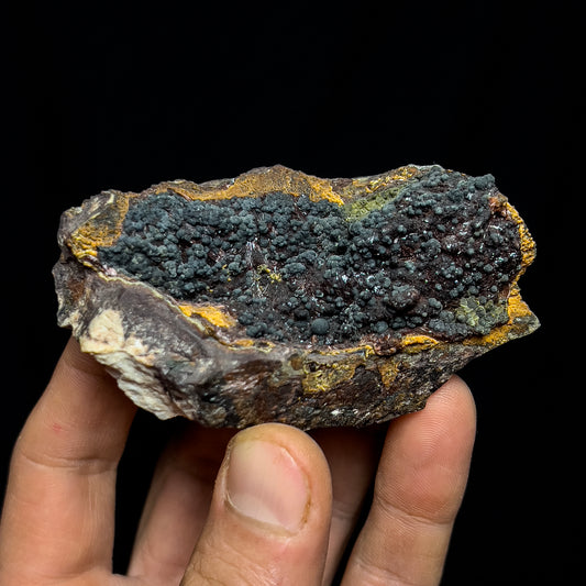 Dufrenite with Beraunite