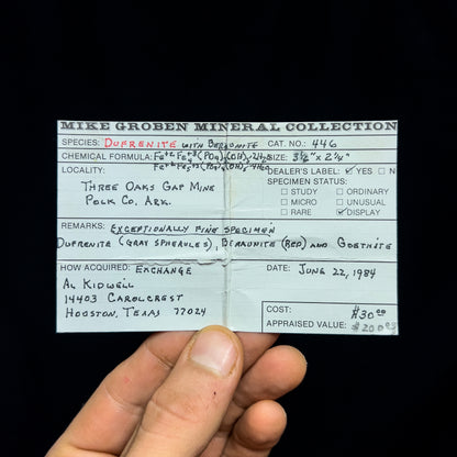 Dufrenite with Beraunite