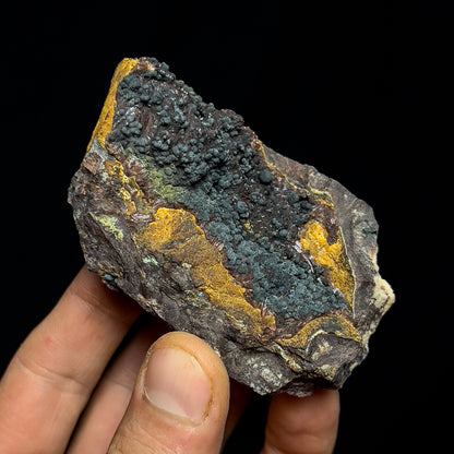 Dufrenite with Beraunite