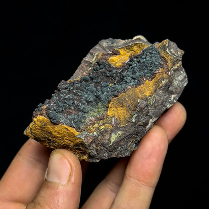 Dufrenite with Beraunite