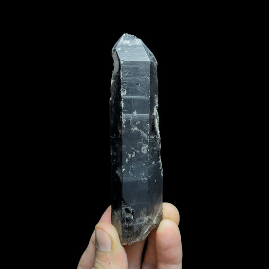 Smoky Quartz with Brookite