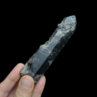 Smoky Quartz with Brookite
